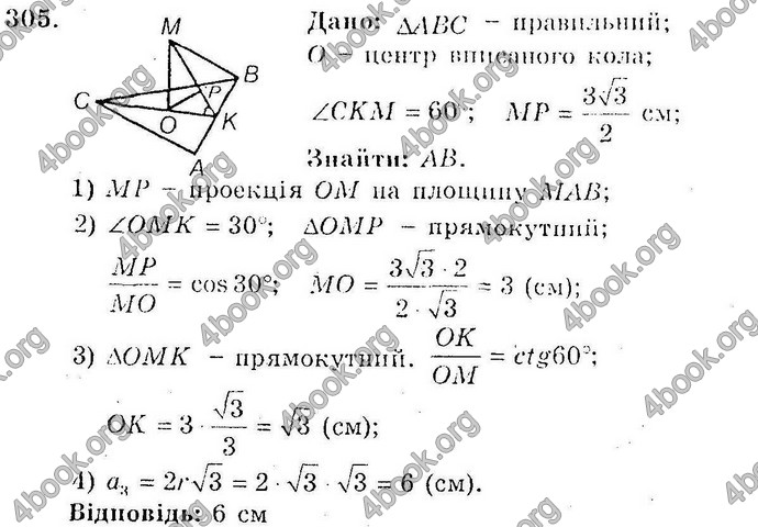 Відповіді Збірник Геометрія 10 клас Мерзляк. ГДЗ