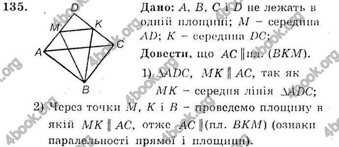 Відповіді Збірник Геометрія 10 клас Мерзляк. ГДЗ