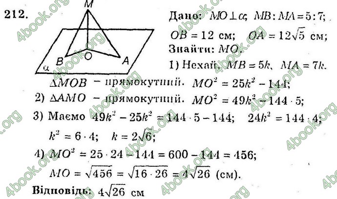 Відповіді Збірник Геометрія 10 клас Мерзляк. ГДЗ