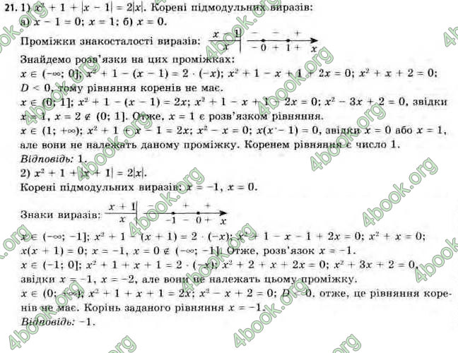 Відповіді Алгебра 11 клас Нелін. ГДЗ