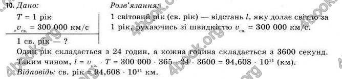 Відповіді Астрономія 11 клас Пришляк. ГДЗ