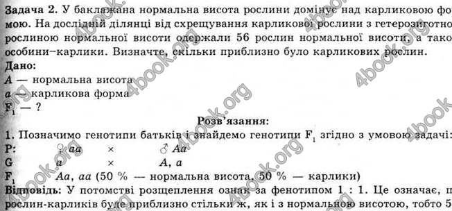 Відповіді Біологія 11 клас Межжерін. ГДЗ