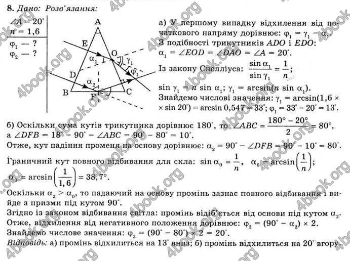 Відповіді Фізика 11 клас Засєкіна. ГДЗ