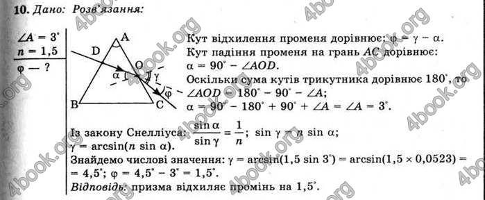 Відповіді Фізика 11 клас Засєкіна. ГДЗ