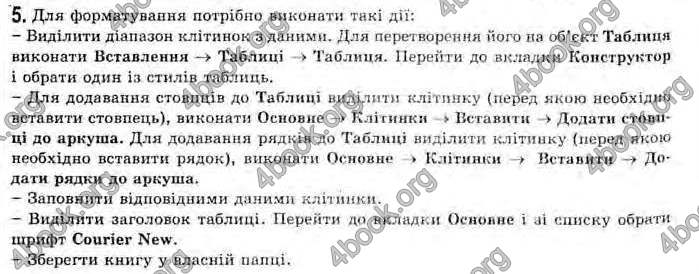 Відповіді Інформатика 11 клас Ривкінд. ГДЗ