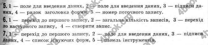 Відповіді Інформатика 11 клас Ривкінд. ГДЗ