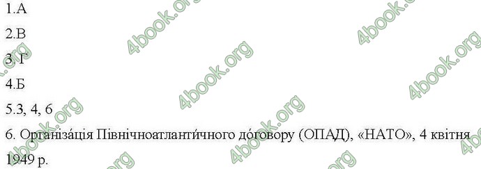 Відповіді Комплексний зошит Всесвітня історія 11 клас Святокум. ГДЗ