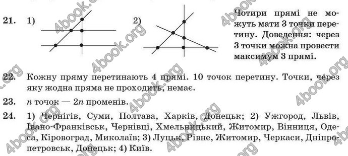 Відповіді Геометрія 7 клас Бурда 2008