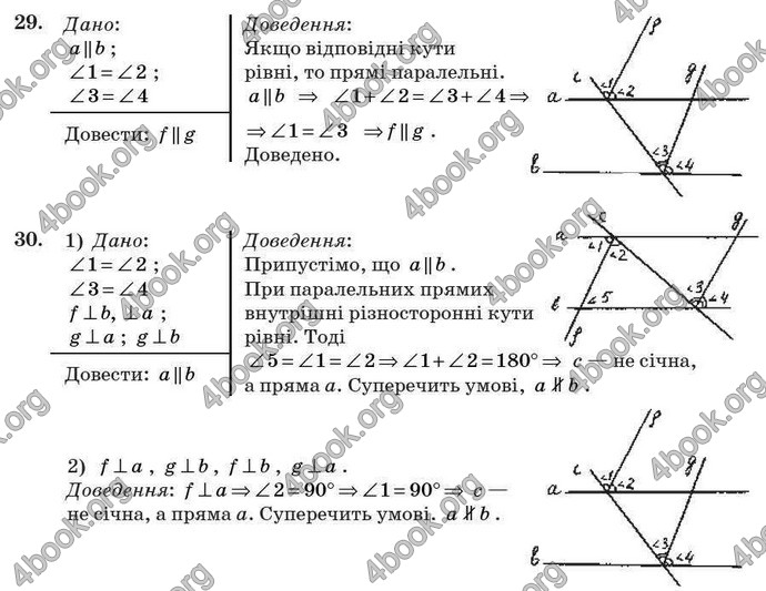 Відповіді Геометрія 7 клас Бурда 2008