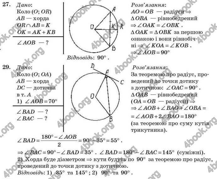 Відповіді Геометрія 7 клас Бурда 2008