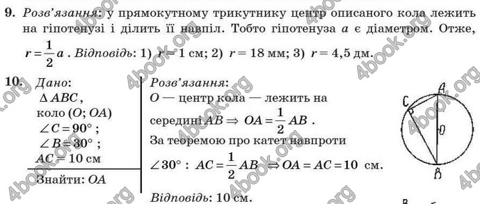 Відповіді Геометрія 7 клас Бурда 2008