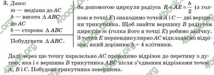 Відповіді Геометрія 7 клас Бурда 2008