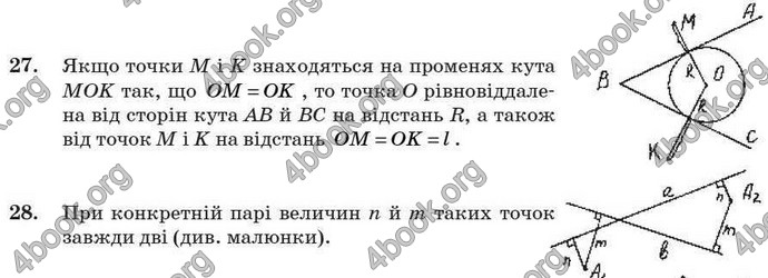 Відповіді Геометрія 7 клас Бурда 2008