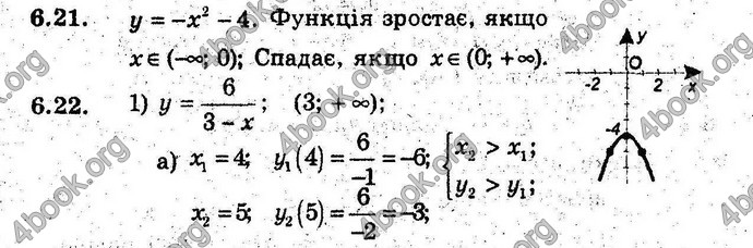 Відповіді Алгебра 9 клас Мерзляк (Погл.) 2009. ГДЗ