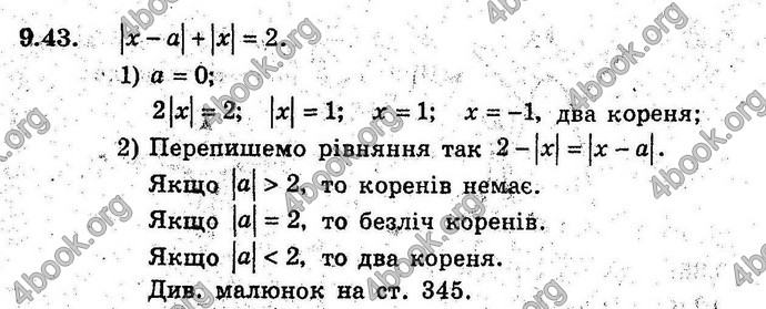 Відповіді Алгебра 9 клас Мерзляк (Погл.) 2009. ГДЗ