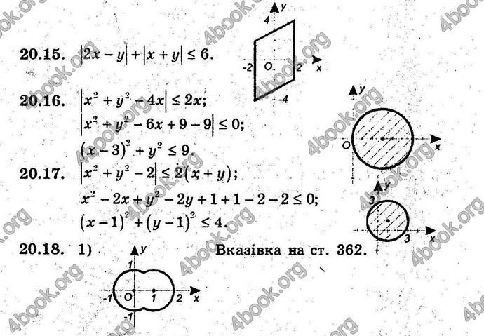 Відповіді Алгебра 9 клас Мерзляк (Погл.) 2009. ГДЗ