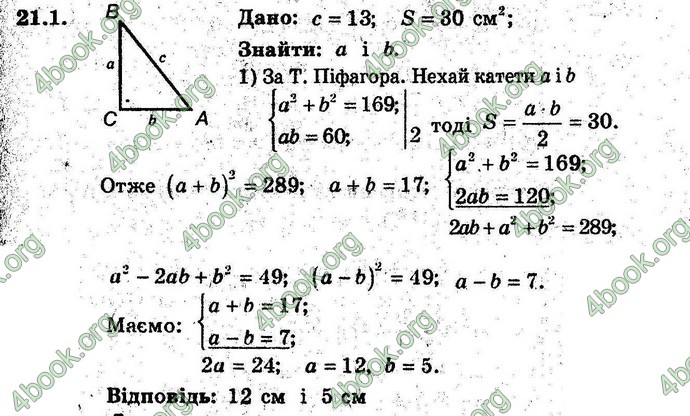 Відповіді Алгебра 9 клас Мерзляк (Погл.) 2009. ГДЗ