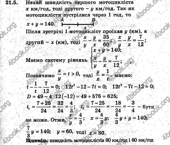 Відповіді Алгебра 9 клас Мерзляк (Погл.) 2009. ГДЗ