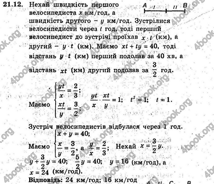 Відповіді Алгебра 9 клас Мерзляк (Погл.) 2009. ГДЗ