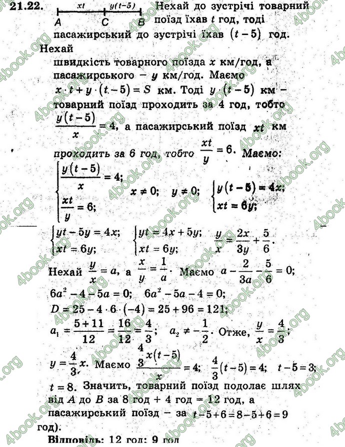 Відповіді Алгебра 9 клас Мерзляк (Погл.) 2009. ГДЗ