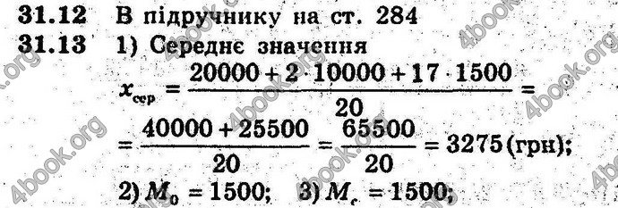 Відповіді Алгебра 9 клас Мерзляк (Погл.) 2009. ГДЗ