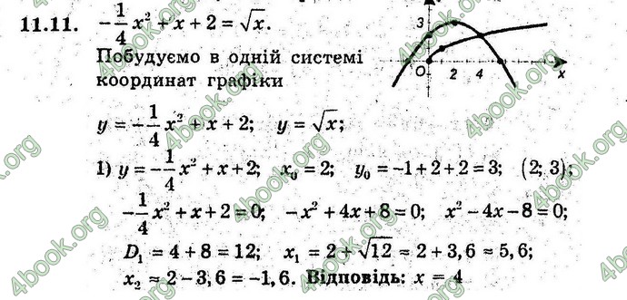 Відповіді Алгебра 9 клас Мерзляк (Погл.) 2009. ГДЗ