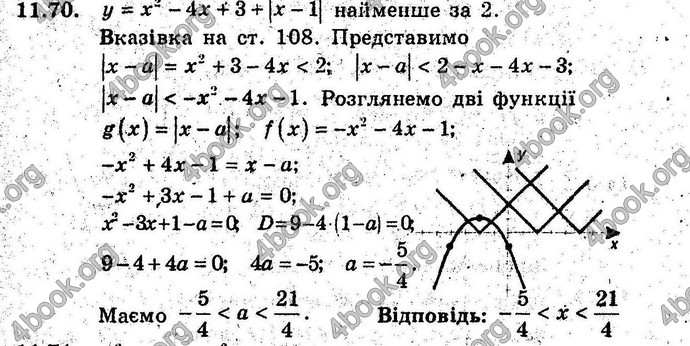 Відповіді Алгебра 9 клас Мерзляк (Погл.) 2009. ГДЗ