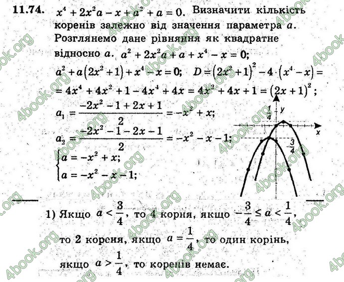 Відповіді Алгебра 9 клас Мерзляк (Погл.) 2009. ГДЗ