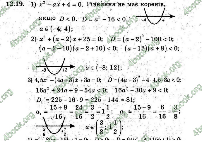 Відповіді Алгебра 9 клас Мерзляк (Погл.) 2009. ГДЗ