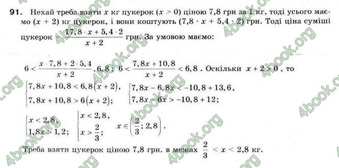 Відповіді Алгебра 9 клас Мальований 2009. ГДЗ