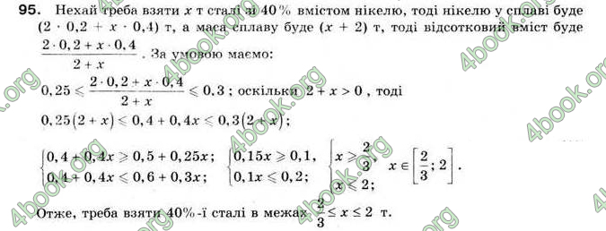 Відповіді Алгебра 9 клас Мальований 2009. ГДЗ