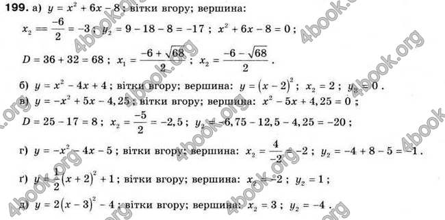 Відповіді Алгебра 9 клас Мальований 2009. ГДЗ