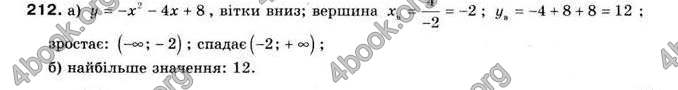 Відповіді Алгебра 9 клас Мальований 2009. ГДЗ