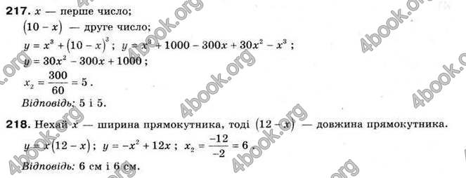 Відповіді Алгебра 9 клас Мальований 2009. ГДЗ