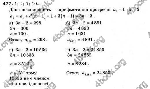 Відповіді Алгебра 9 клас Мальований 2009. ГДЗ