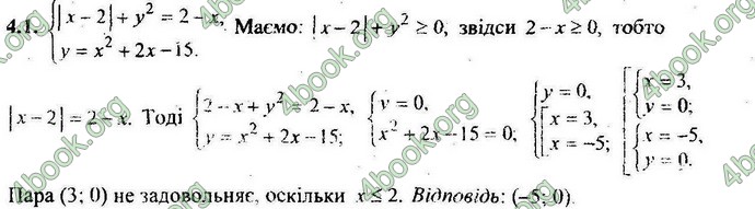 Відповіді Збірник ДПА Математика 9 клас Мерзляк 2018