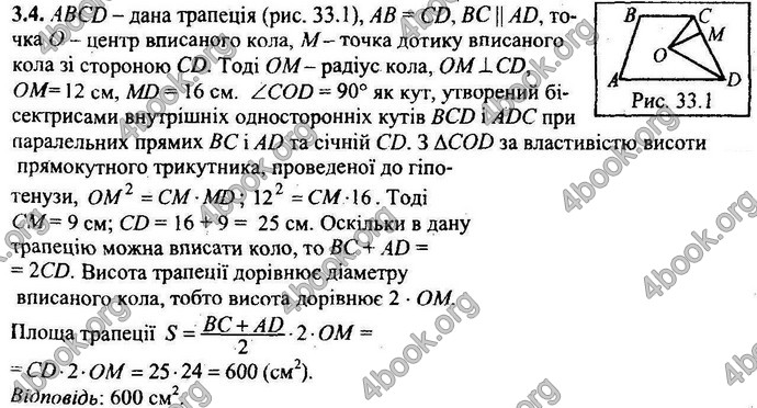 Відповіді Збірник ДПА Математика 9 клас Мерзляк 2018