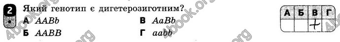 Відповіді Зошит контроль Біологія 9 клас Безручкова. ГДЗ