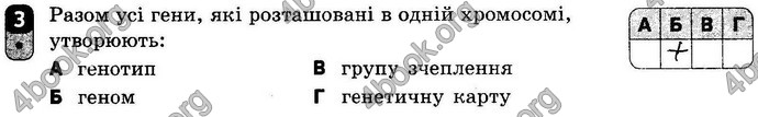 Відповіді Зошит контроль Біологія 9 клас Безручкова. ГДЗ