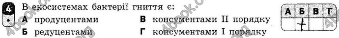 Відповіді Зошит контроль Біологія 9 клас Безручкова. ГДЗ