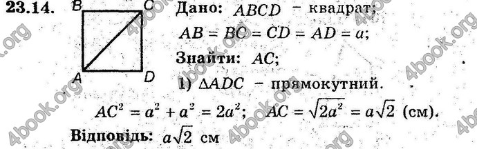 Відповіді Геометрія поглиблений 8 клас Мерзляк 2009. ГДЗ