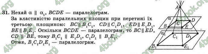 Відповіді Геометрія 11 клас Погорєлов. ГДЗ