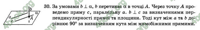 Відповіді Геометрія 10 клас Погорєлов. ГДЗ