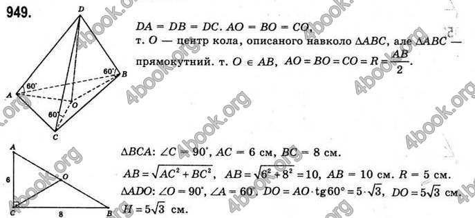 Відповіді Математика 11 клас Бевз. ГДЗ