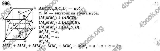 Відповіді Математика 11 клас Бевз. ГДЗ