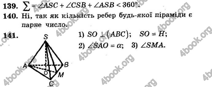 Відповіді Збірник Геометрія 11 клас Мерзляк. ГДЗ