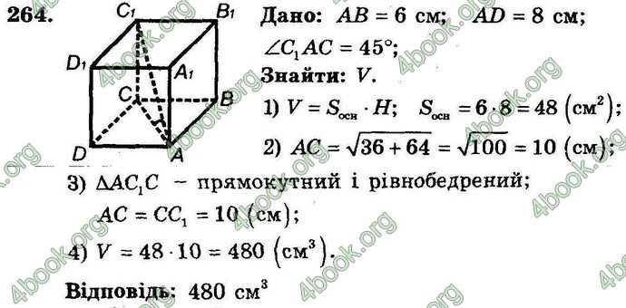 Відповіді Збірник Геометрія 11 клас Мерзляк. ГДЗ