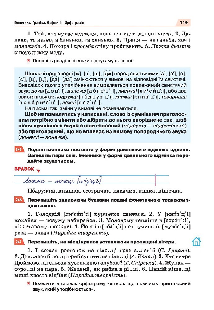 Українська мова 5 клас Глазова 2018