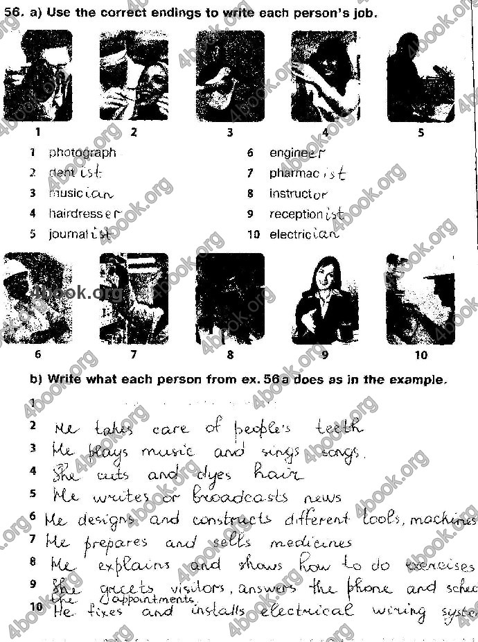 Відповіді Зошит Англійська мова 9 клас Косован (Карпюк)
