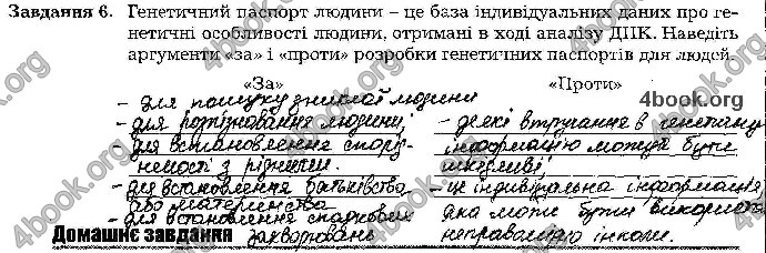 Відповіді Зошит Біологія 9 клас Мирна 2017. ГДЗ